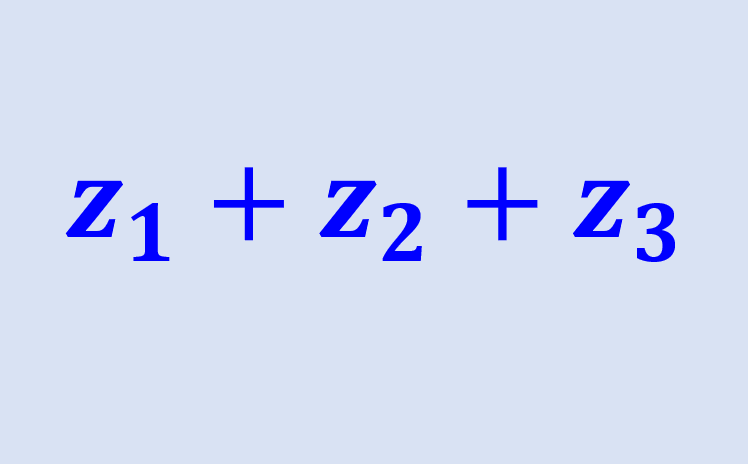 addition of complex numbers