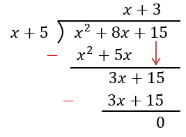 example of division of polynomials 1