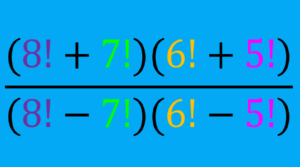 examples of factorials