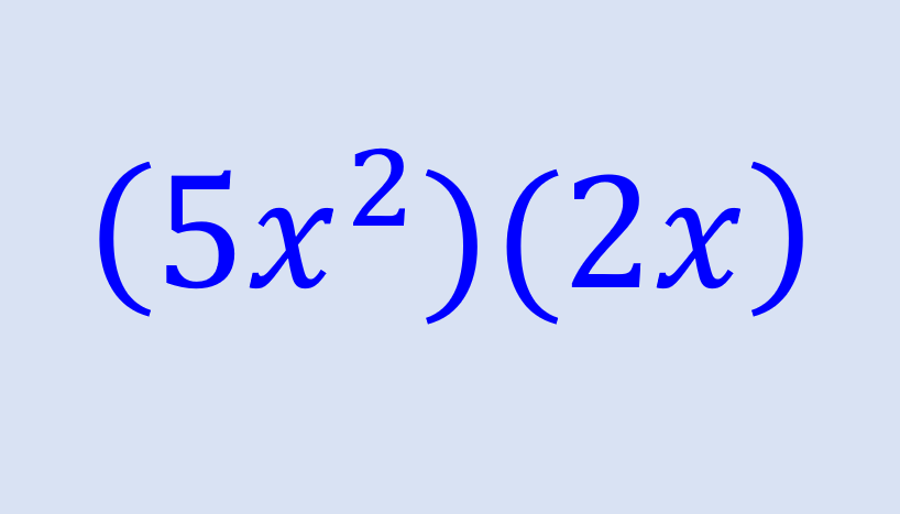 examples of multiplication of monomials