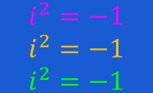 imaginary and complex numbers with exponents