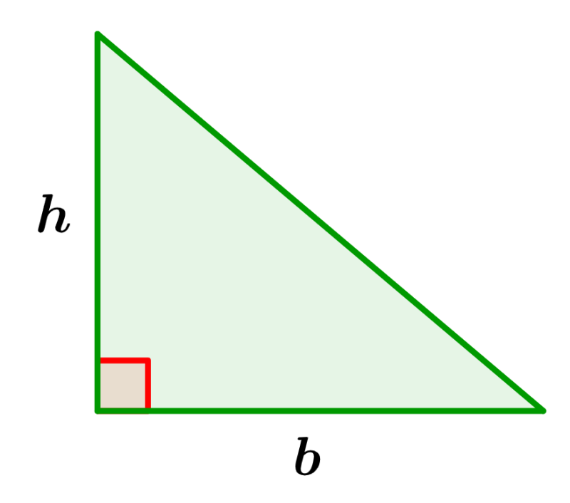 diagram of a right triangle