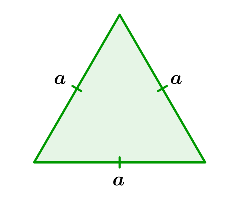 diagram of an equilateral triangle
