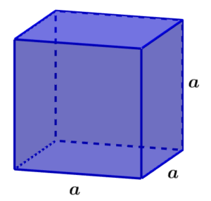 dimensions of a cube