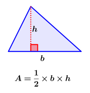 formula for the area of a scalene triangle