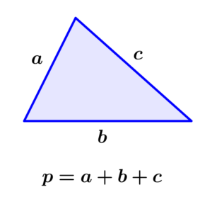 formula for the perimeter of a scalene triangle