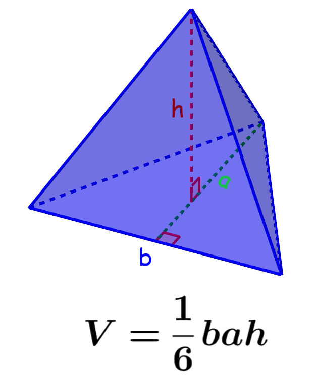 formula for the volume of a triangular pyramid