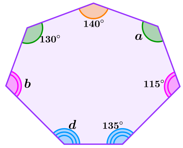 example 2 of interior angles of a heptagon