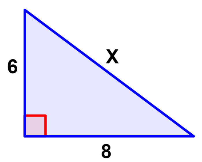 exercise 1 of Pythagorean theorem