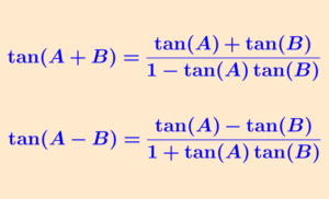 sum and difference identities in trigonometry