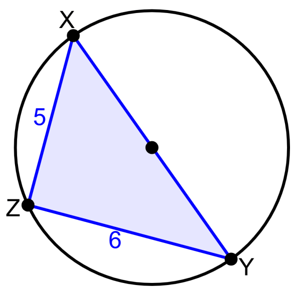 example 3 of Thales' theorem