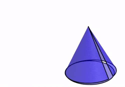 net of a cone animation