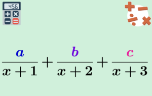 Partial fractions calculator