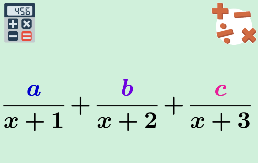 Partial Fractions Decomposition Calculator