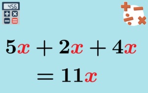 Simplify algebraic expressions calculator
