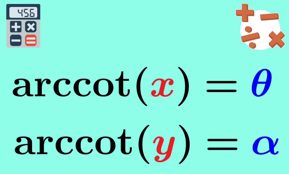 Arccot Calculator (Inverse Cotangent) – Degrees and Radians