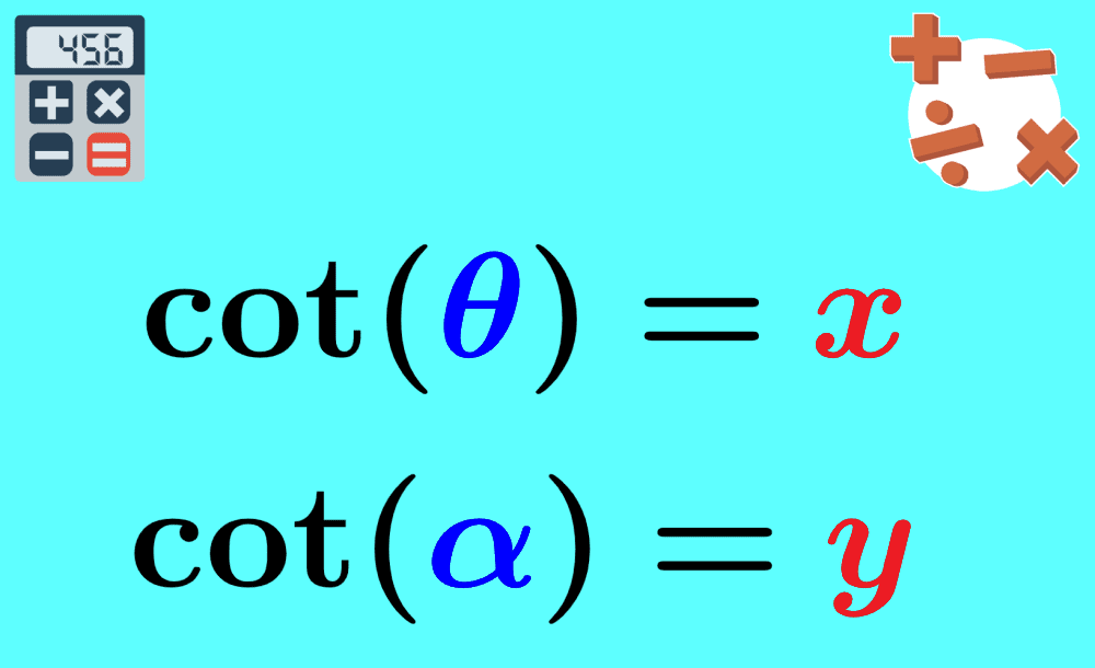 Cotangent Calculator (Degrees and Radians)