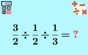 Dividing fractions calculator