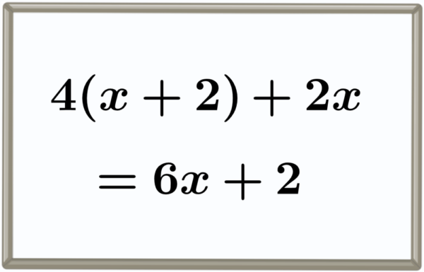 Examples of simplification of algebraic expressions