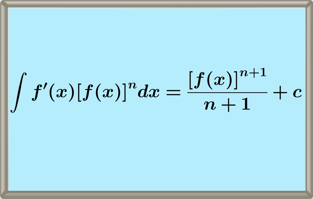 Formula for the chain rule of integrals