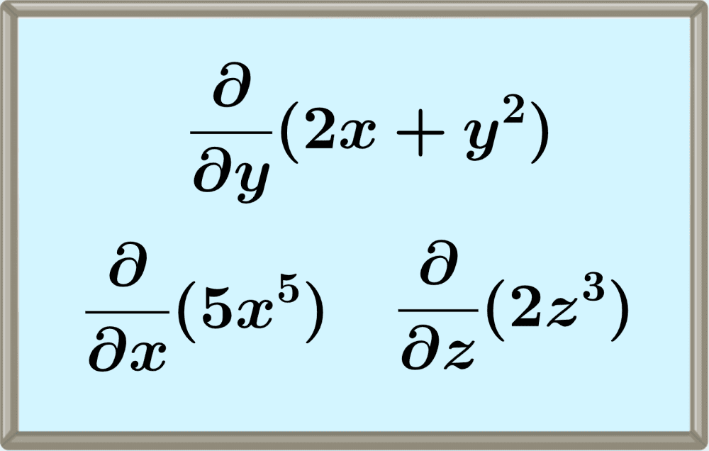 Partial Derivatives – Examples with Answers