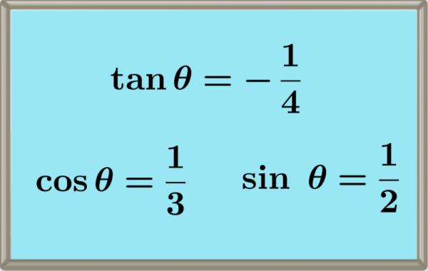 Examples of trigonometric equations