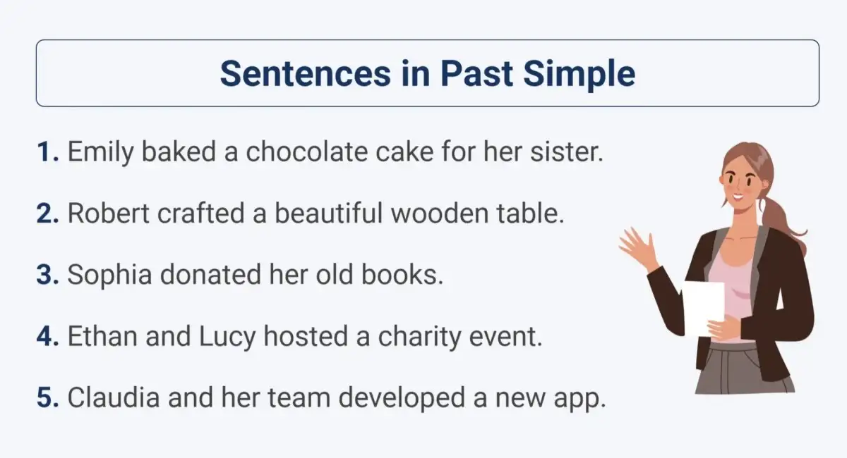 50 Sentences in Past Simple – With Pronunciation